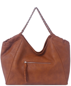 Fashion Large Hobo Shoulder Bag CSD013-Z BROWN